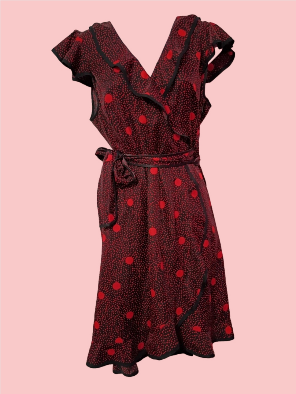 Retro Anthropologie hi There Polka Wrap